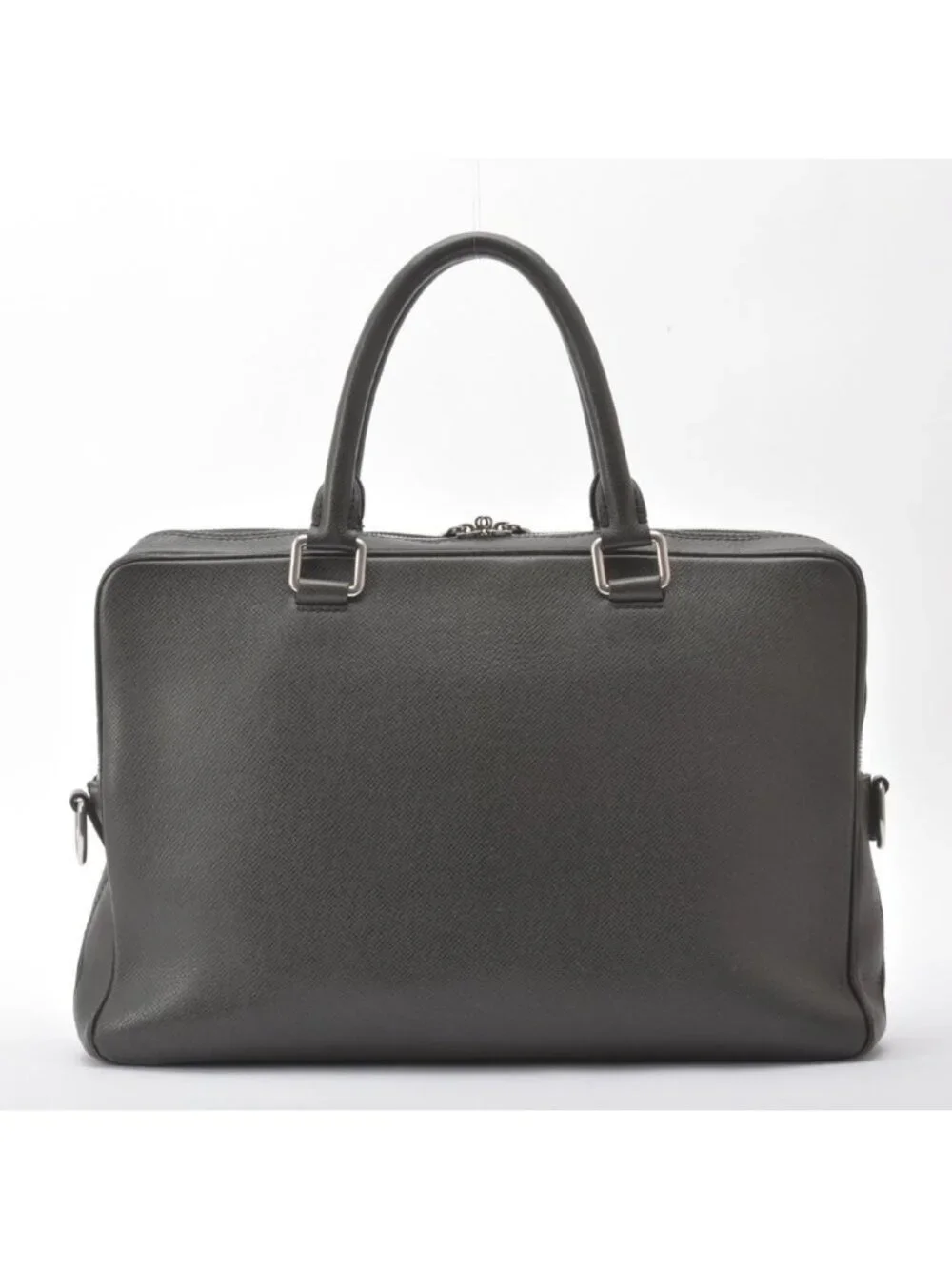 Louis Vuitton Porte Documents Briefcase PDB Taiga Leather Black
